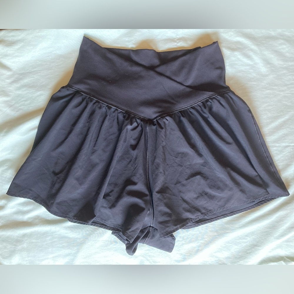 Aerie Black High Waist Women's Shorts. Size small.